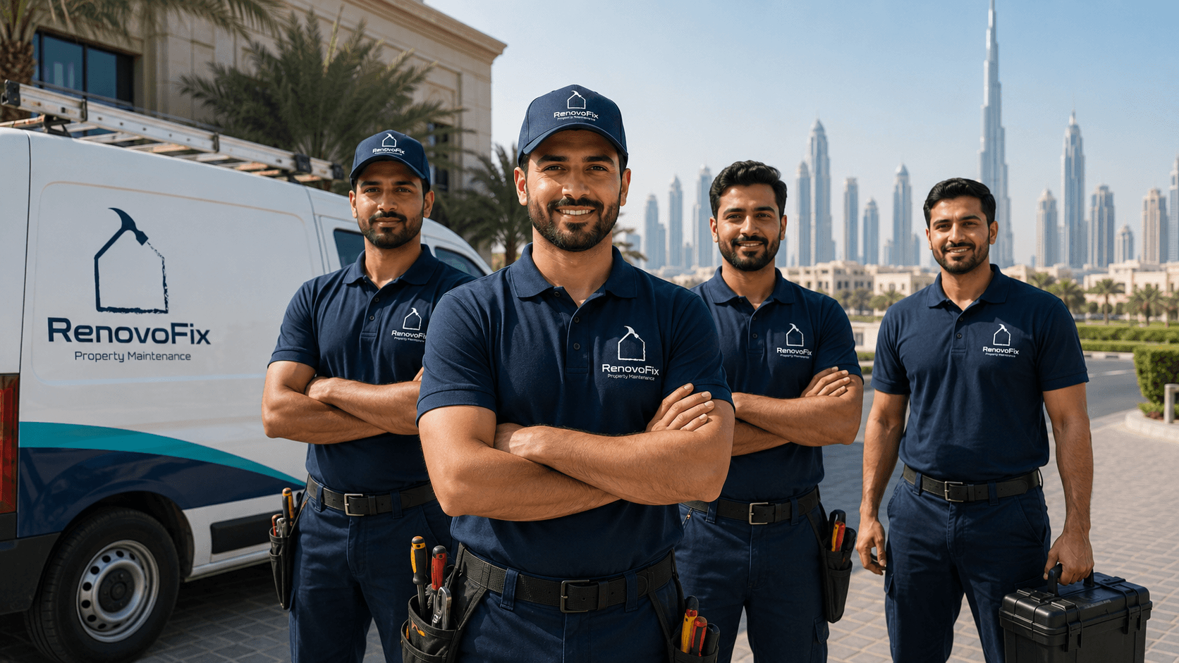 RenovoFix brand positioning focused on professional property maintenance, confidence, clarity, and peace of mind.