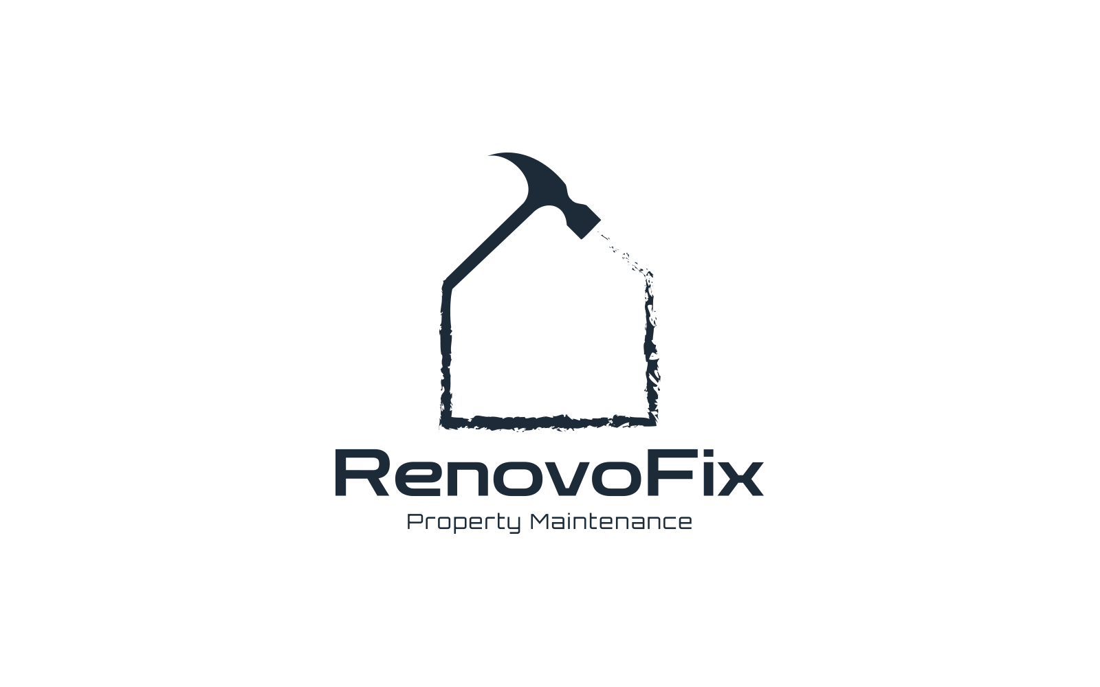 AI-assisted renovation visualization showing a modern residential interior for RenovoFix.