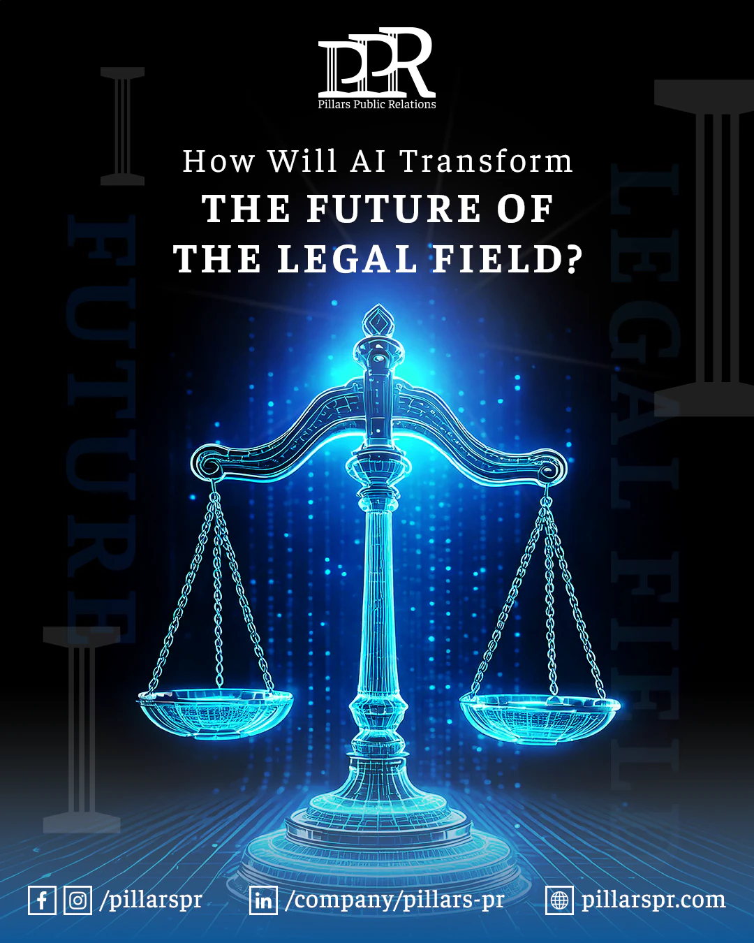 Pillars PR thought-leadership post about the future of digital marketing in the legal field.