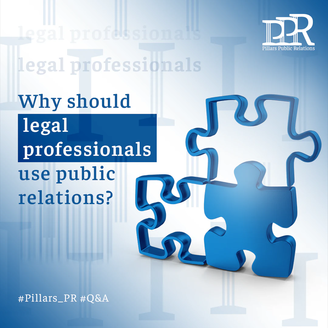 Pillars PR marketing campaign created for lawyers and legal professionals.