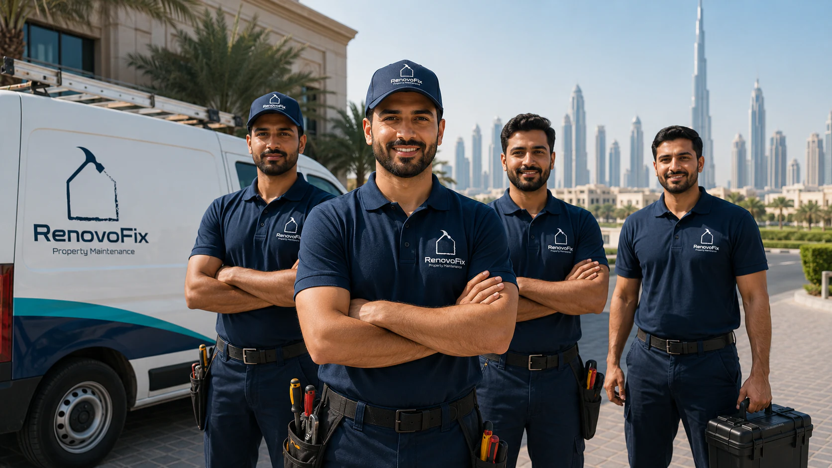 RenovoFix brand positioning focused on professional property maintenance, confidence, clarity, and peace of mind.